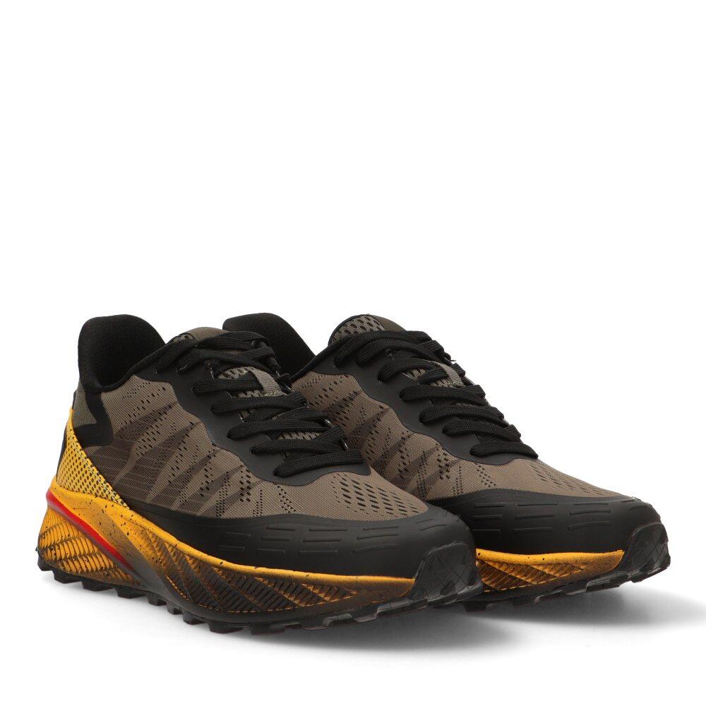 Deportivass Treking Hombre Suela Plana - Modelo 144713 Kakhi 2/6
