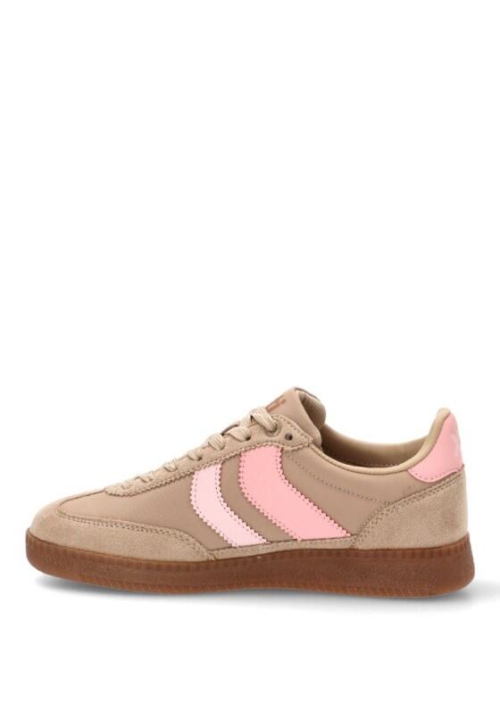 Deportivas Casual Mujer Suela Plana - Modelo 145052 Beige 3/6
