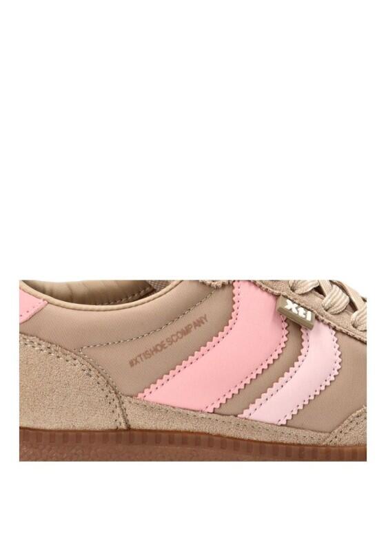 Deportivas Casual Mujer Suela Plana - Modelo 145052 Beige 6/6