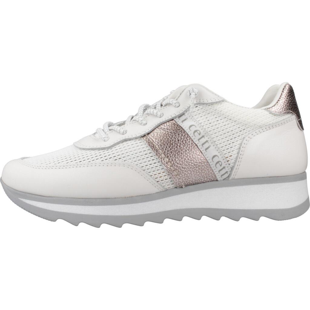 Deportivas Casual Mujer Suela Plana - Modelo C-849 Blanco 2/6