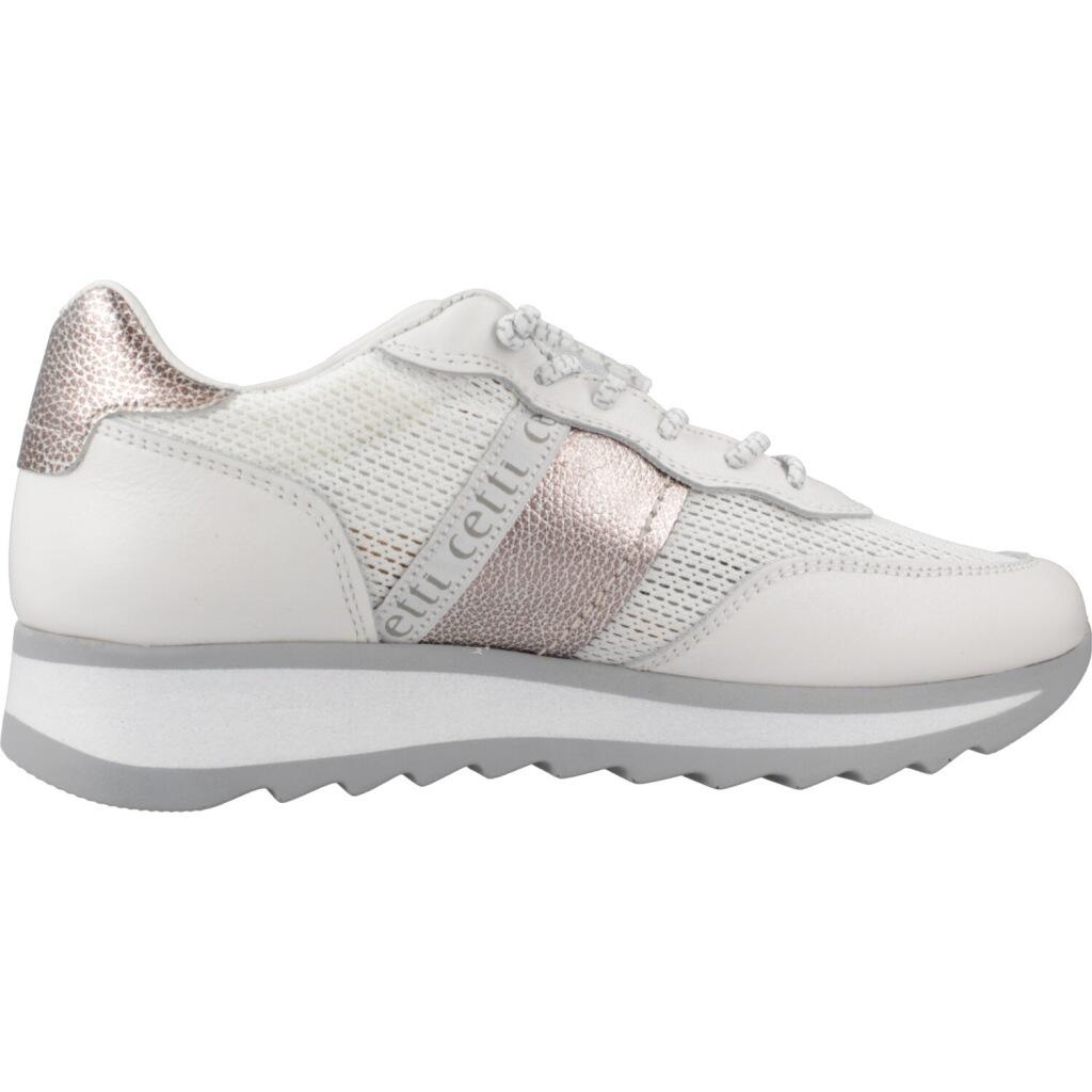 Deportivas Casual Mujer Suela Plana - Modelo C-849 Blanco 4/6