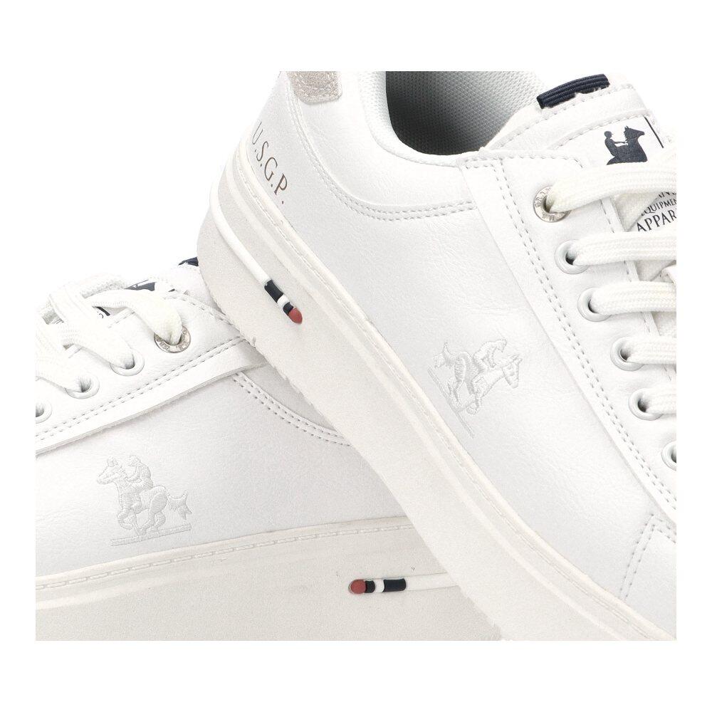 Deportivas Casual Hombre Suela Plana - Modelo Gpm524100 Blanco 6/6