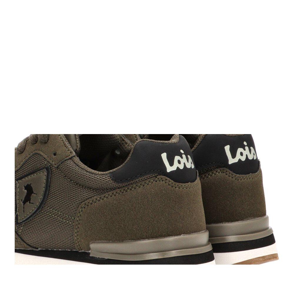 Deportivas Casual Hombre Suela Plana - Modelo 64480 Kakhi 6/6