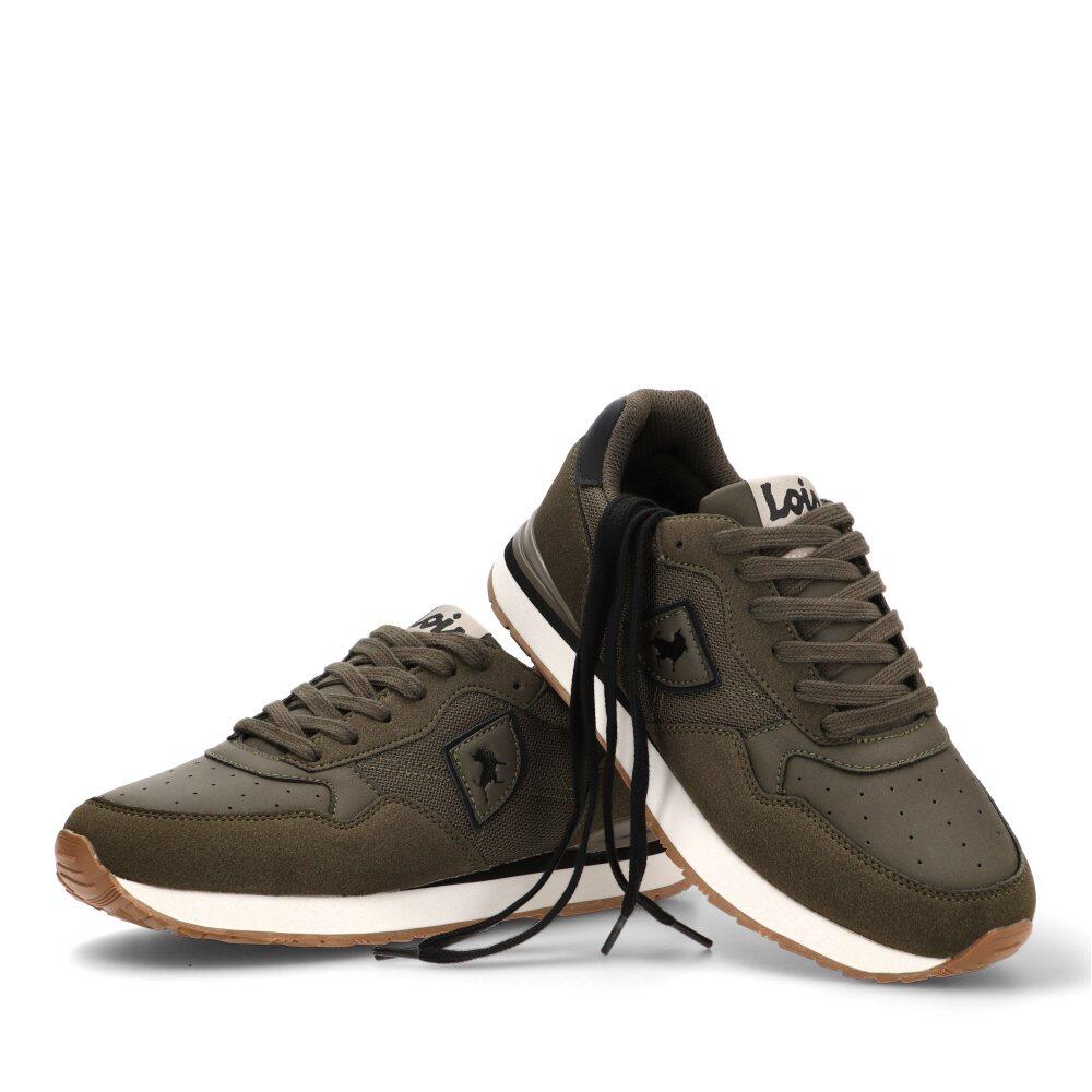Deportivas Casual Hombre Suela Plana - Modelo 64480 Kakhi 5/6