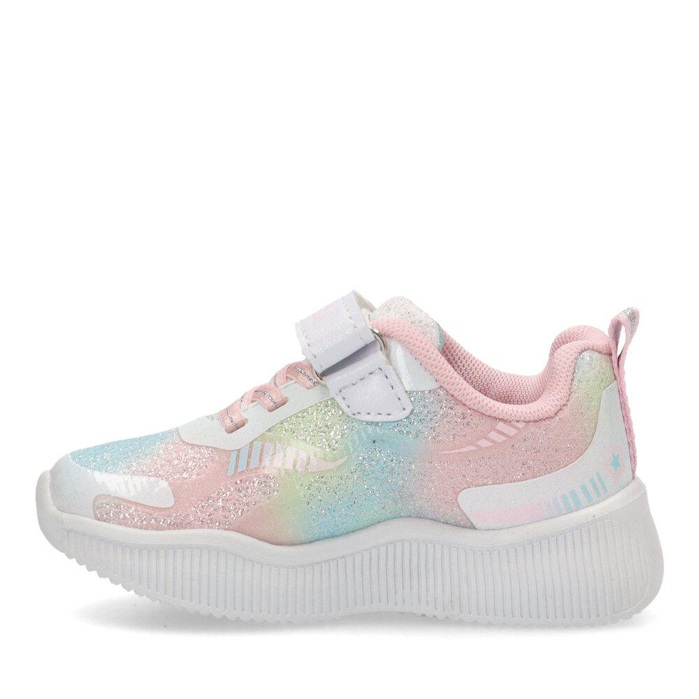 Deportivas Casual Niña Suela Plana - Modelo Rbs1273 Blanco 3/6