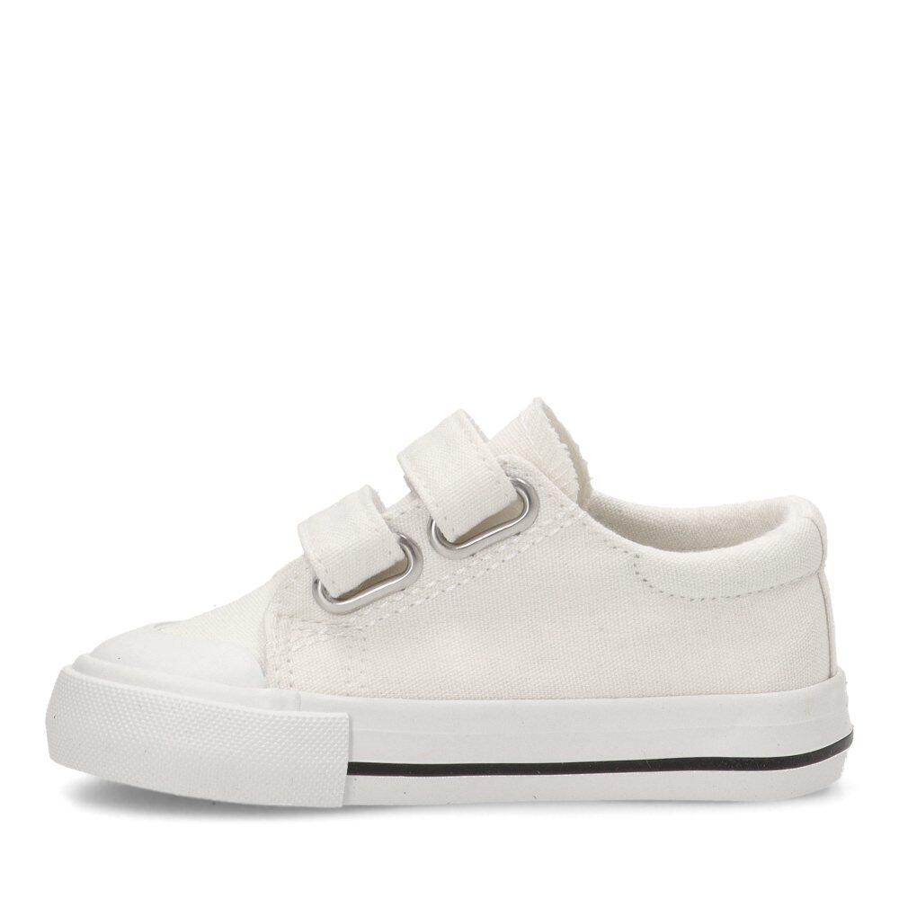 Deportivas Lona Niña Suela Plana - Modelo Rbs1263 Blanco 3/6
