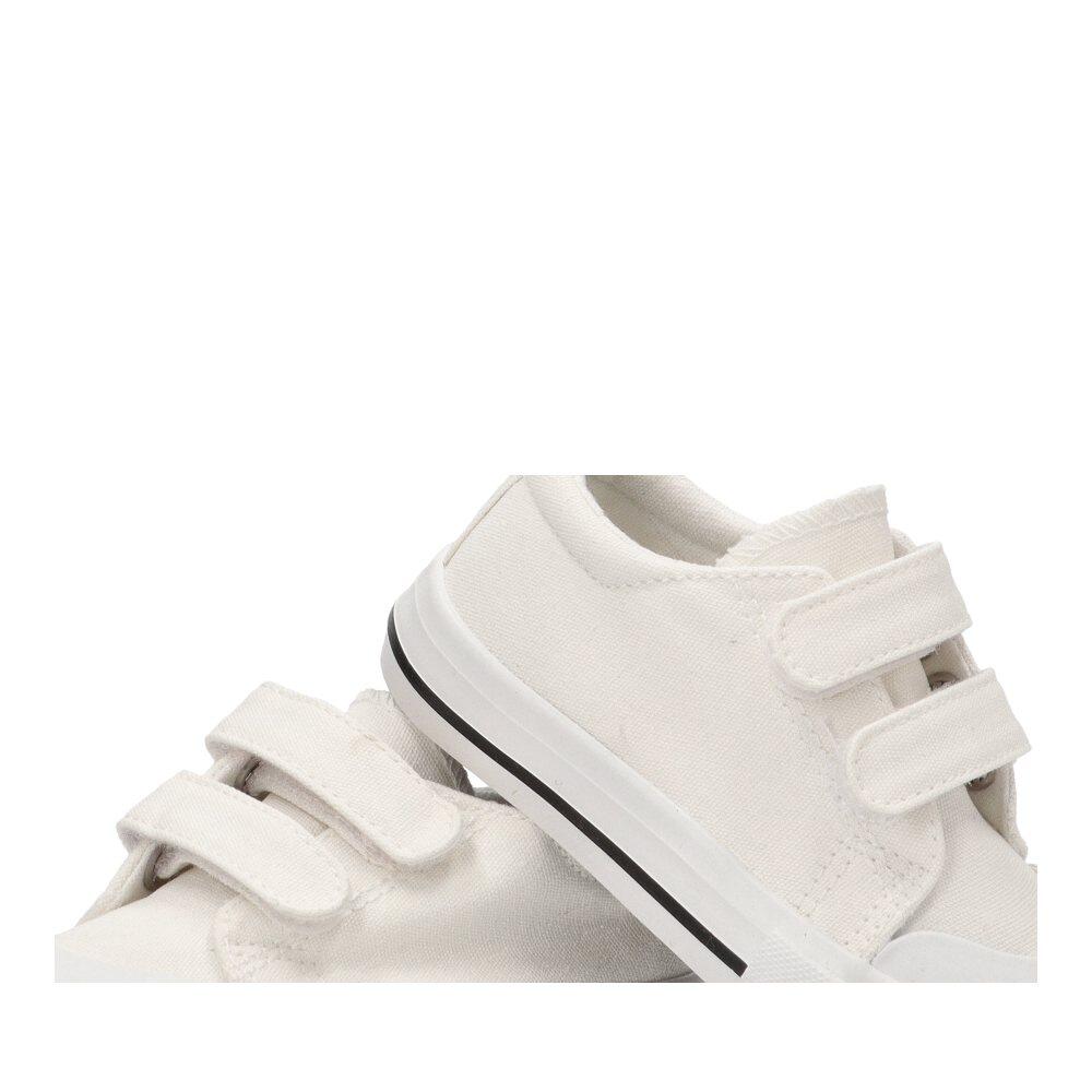 Deportivas Lona Niña Suela Plana - Modelo Rbs1263 Blanco 6/6