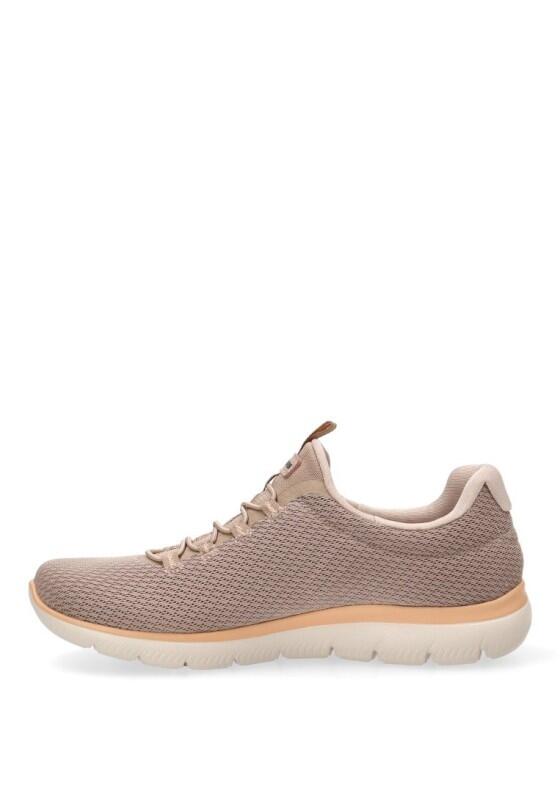 Deportivas Casual Mujer Suela Plana - Modelo 150268 Taupe 3/6