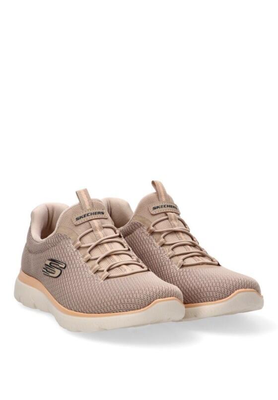 Deportivas Casual Mujer Suela Plana - Modelo 150268 Taupe 2/6