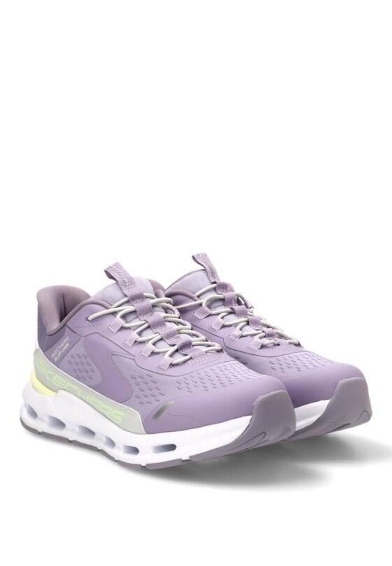 Deportivas Casual Mujer Suela Plana - Modelo 303654l Lila 2/6