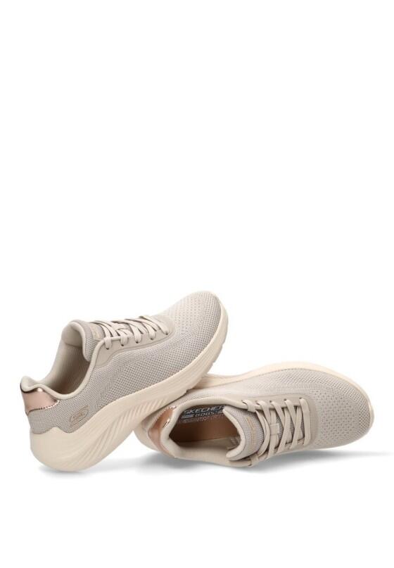 Deportivas Casual Mujer Suela Plana - Modelo 117679 Beige 5/6