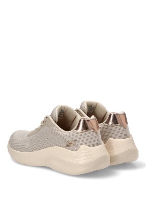 Deportivas Casual Mujer Suela Plana - Modelo 117679 Beige 4/6