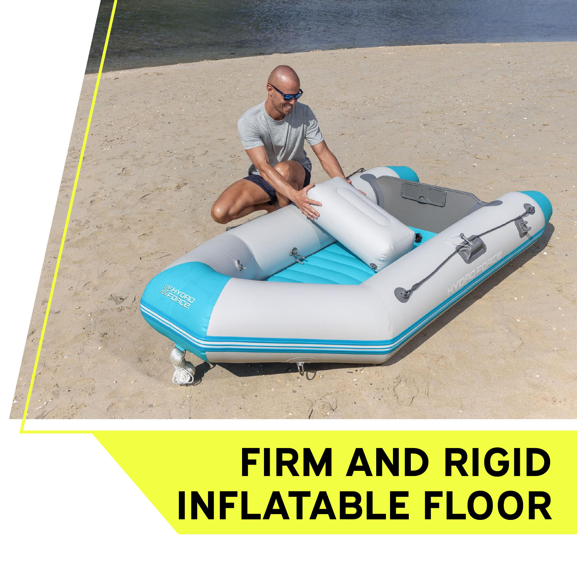 Hydro-Force Corinth Elite 2 Person Inflatable Boat, Blow Up Boat 4/6