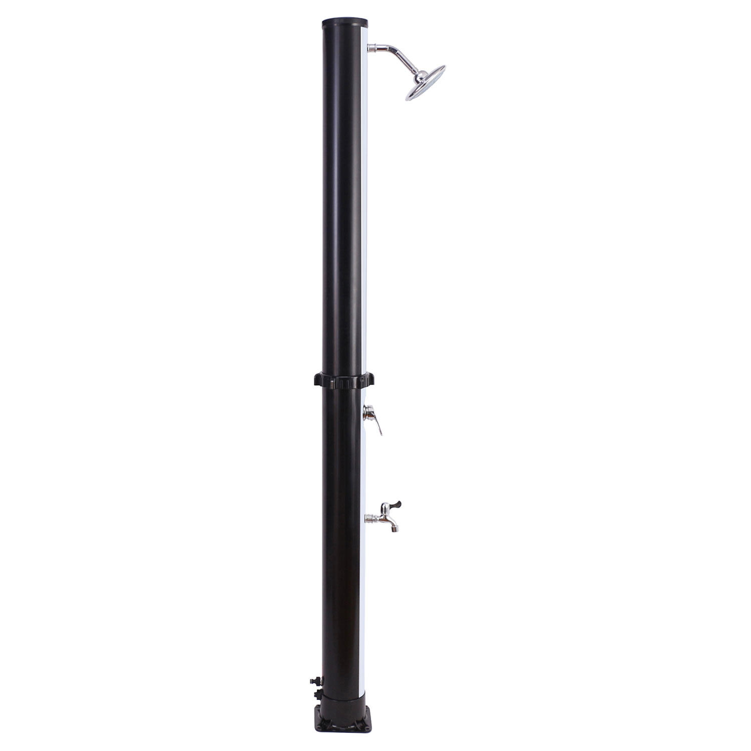 Douche solaire MOOREA noire et argent 18L 2/7