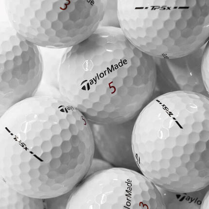 Conjunto de 12 bolas de golfe Taylormade TP5/TP5X para ocasiões especiais.