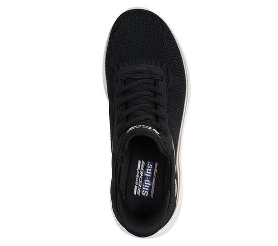 Zapatilla Mujer Skechers Slip-ins Bobs Squad Chaos Negra