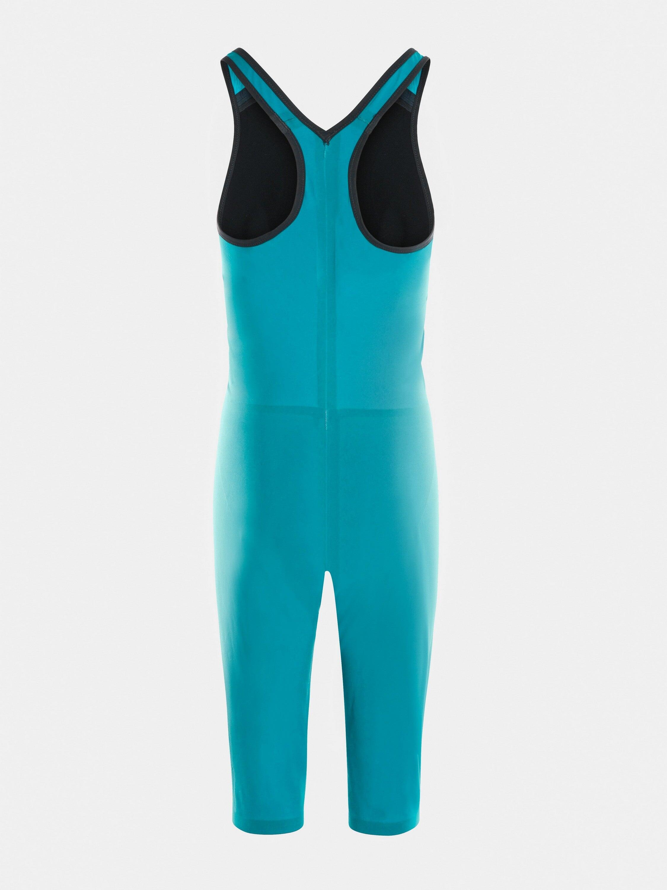 Traje de baño sintético azul océano para mujer 5/5