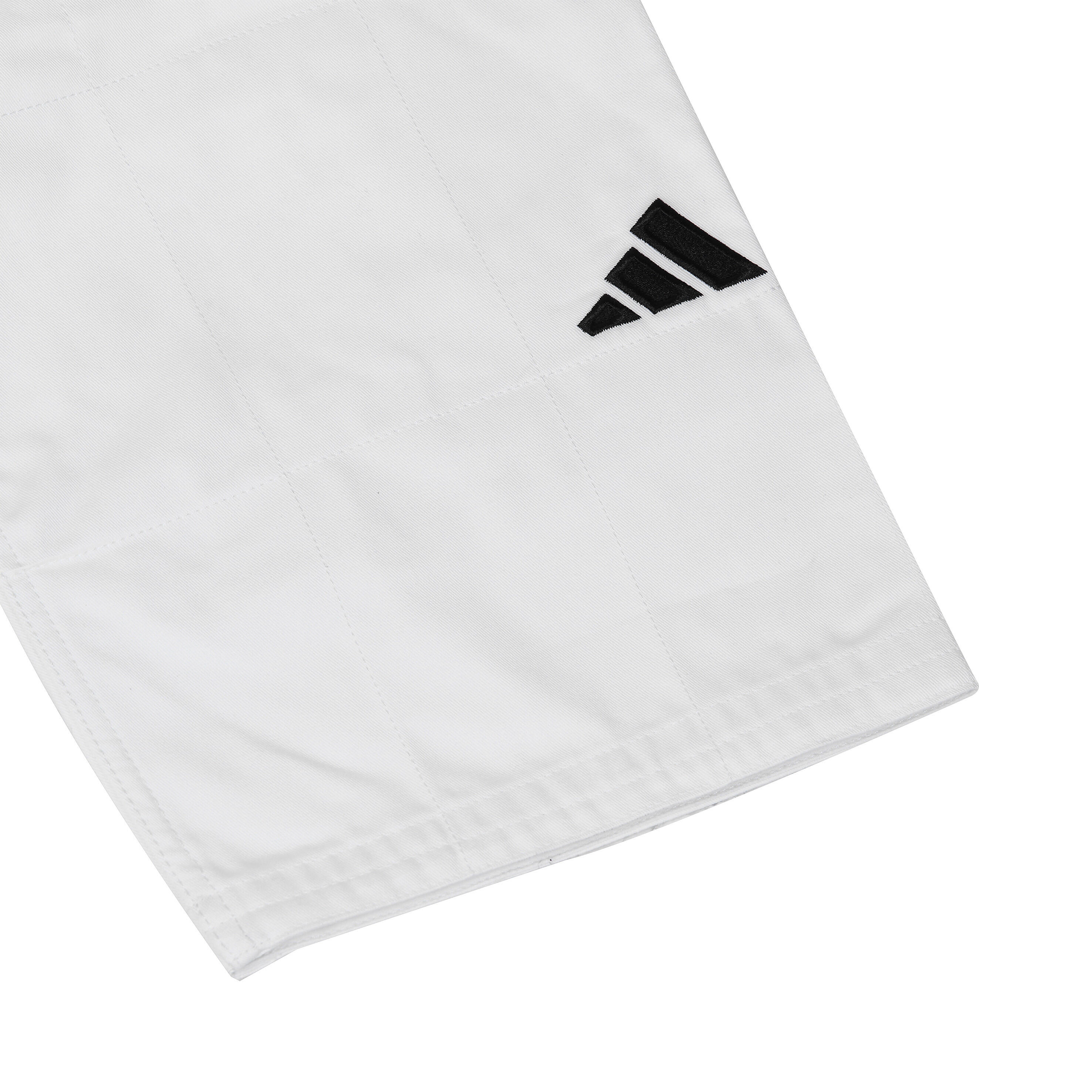 Pantalon de judo & jiu-jitsu  (couleur : blanc - taille : 205 - broderie :) 3/3