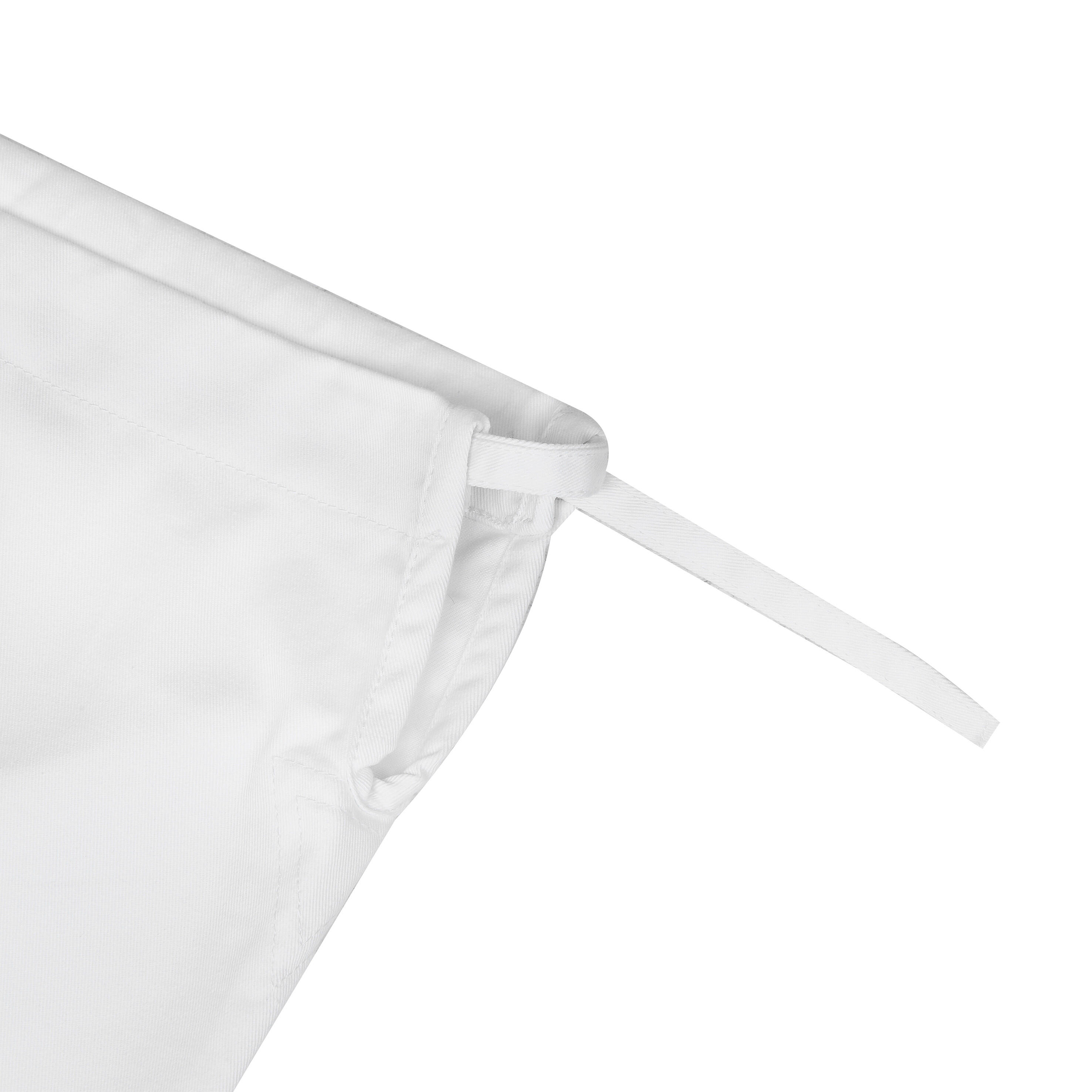 Pantalon de judo & jiu-jitsu  (couleur : blanc - taille : 205 - broderie :) 2/3