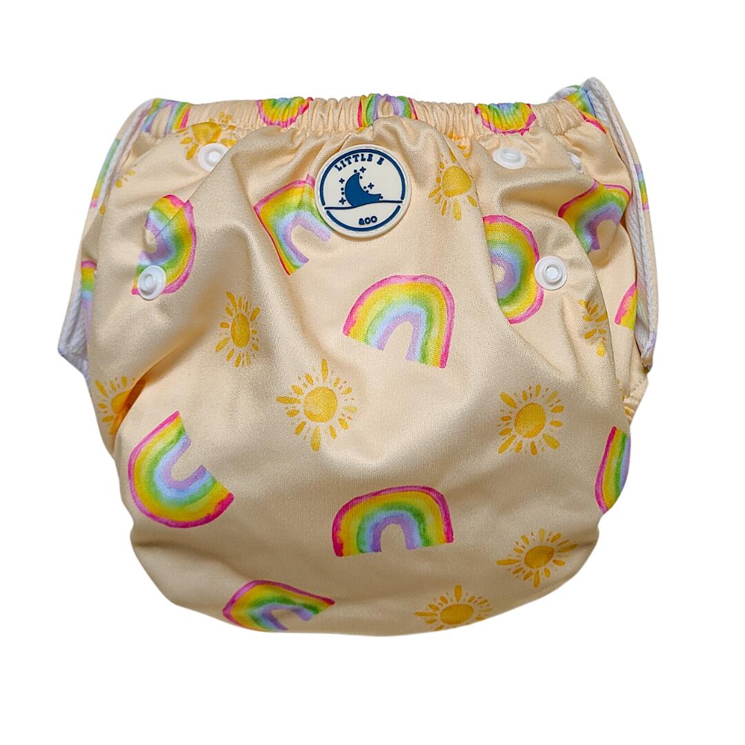 Little E & Co Reusable Swim Nappy - Rainbows
