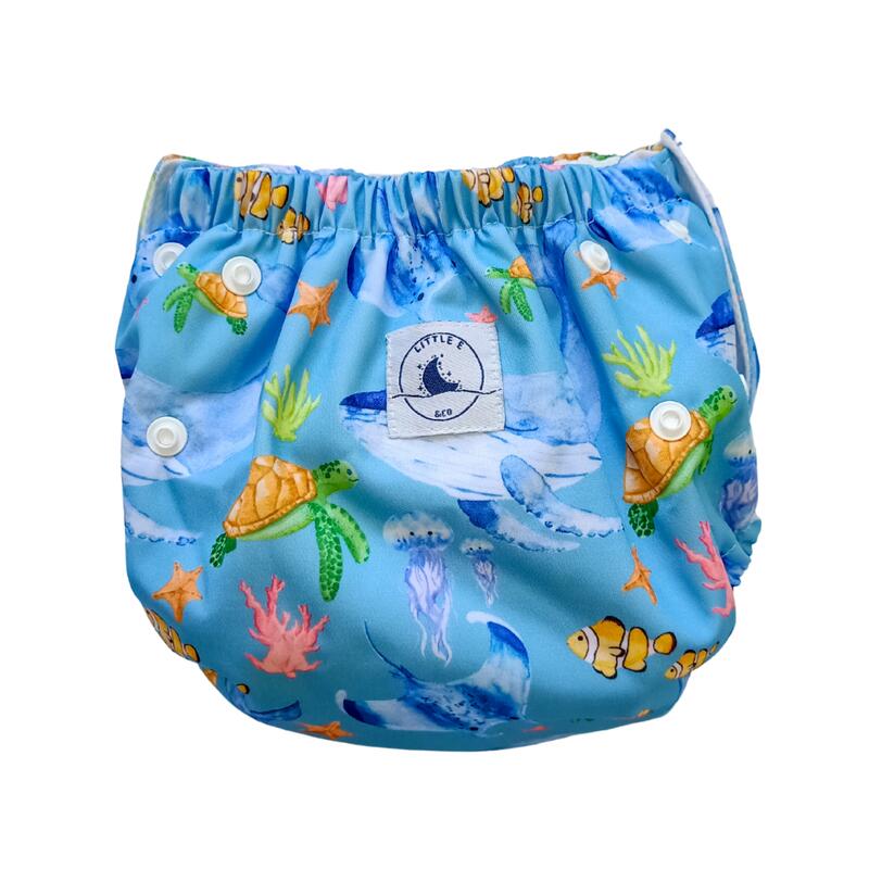 Little E and Co Reusable Swim Nappy - Ocean