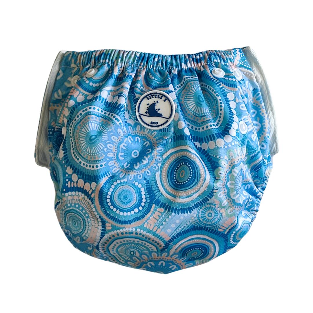 Little E and Co Reusable Swim Nappy - Called Home to the Ocean