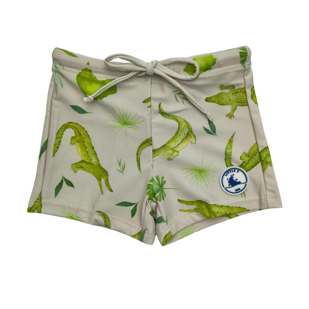 Little E & Co Children's Swim Shorts - Crocodiles