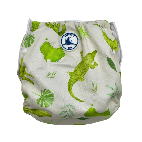 Little E & Co Reusable Swim Nappy - Crocodiles