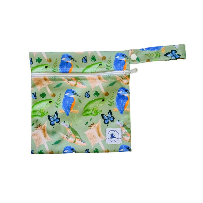 Little E and Co Reusable Mini Wet Bag - Forest