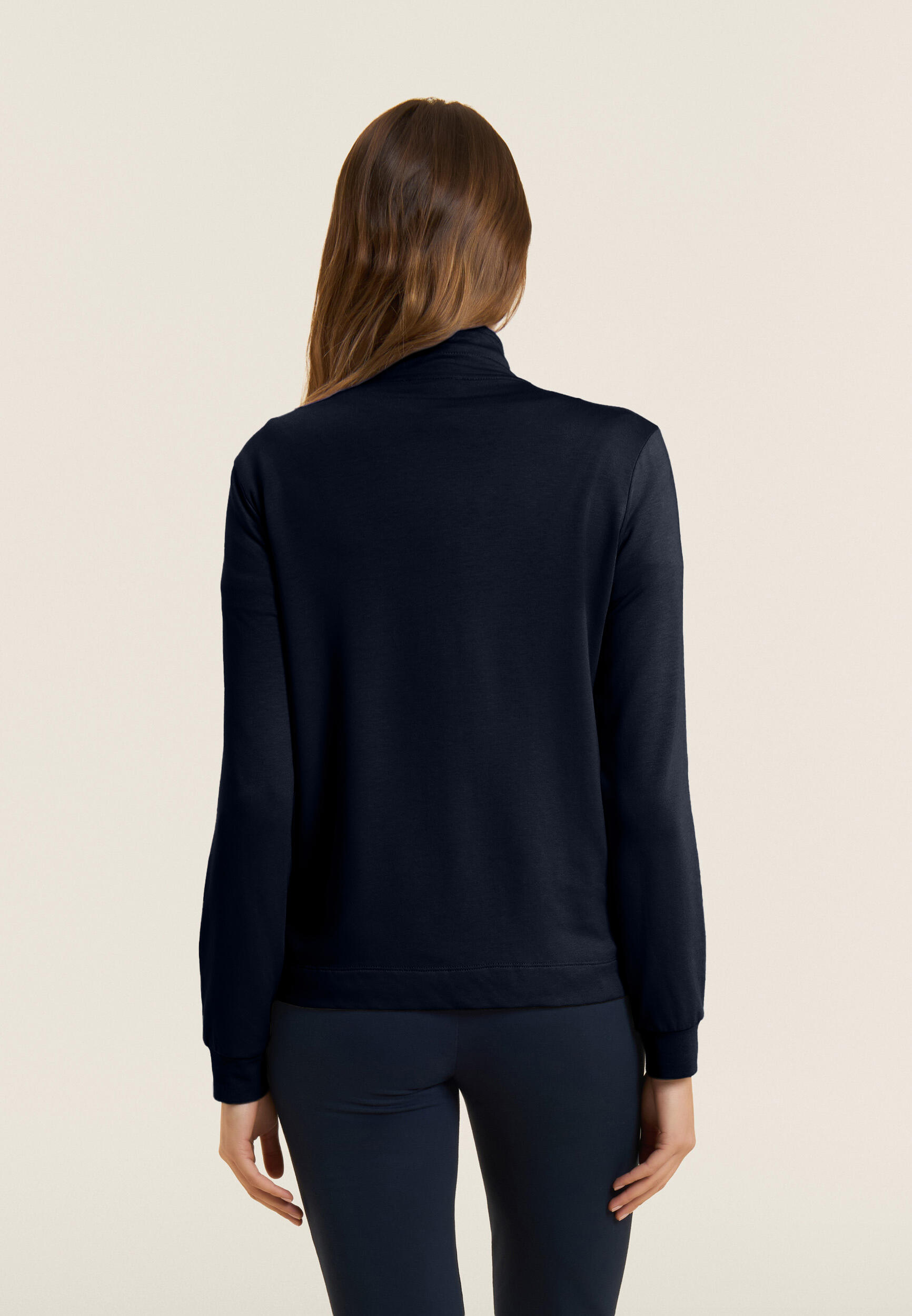 Felpa Zip e Collo Alto con logo FREDDY in strass 3/7
