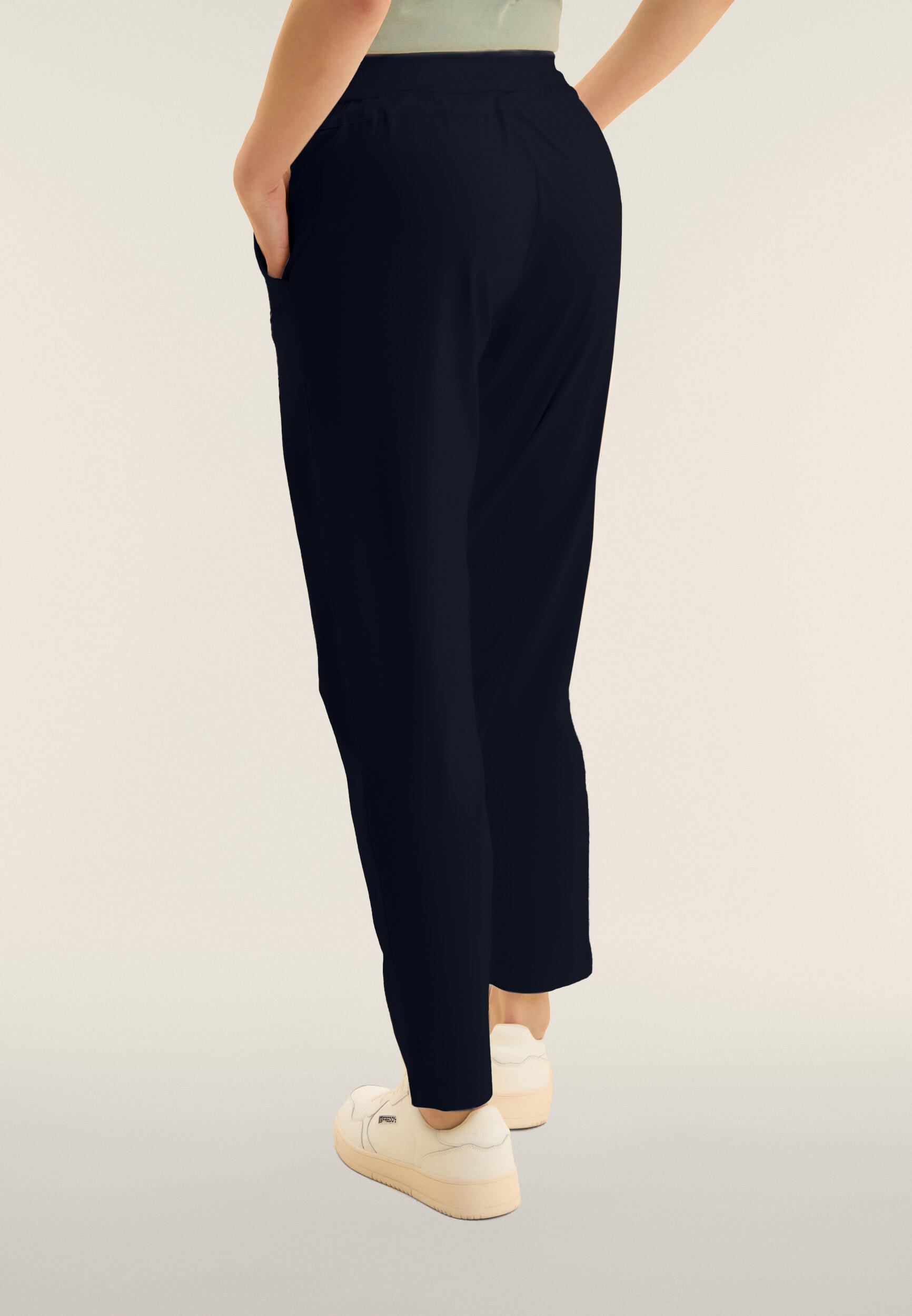 Pantaloni Sportivi con Coulisse in Jersey Elasticizzato 3/4