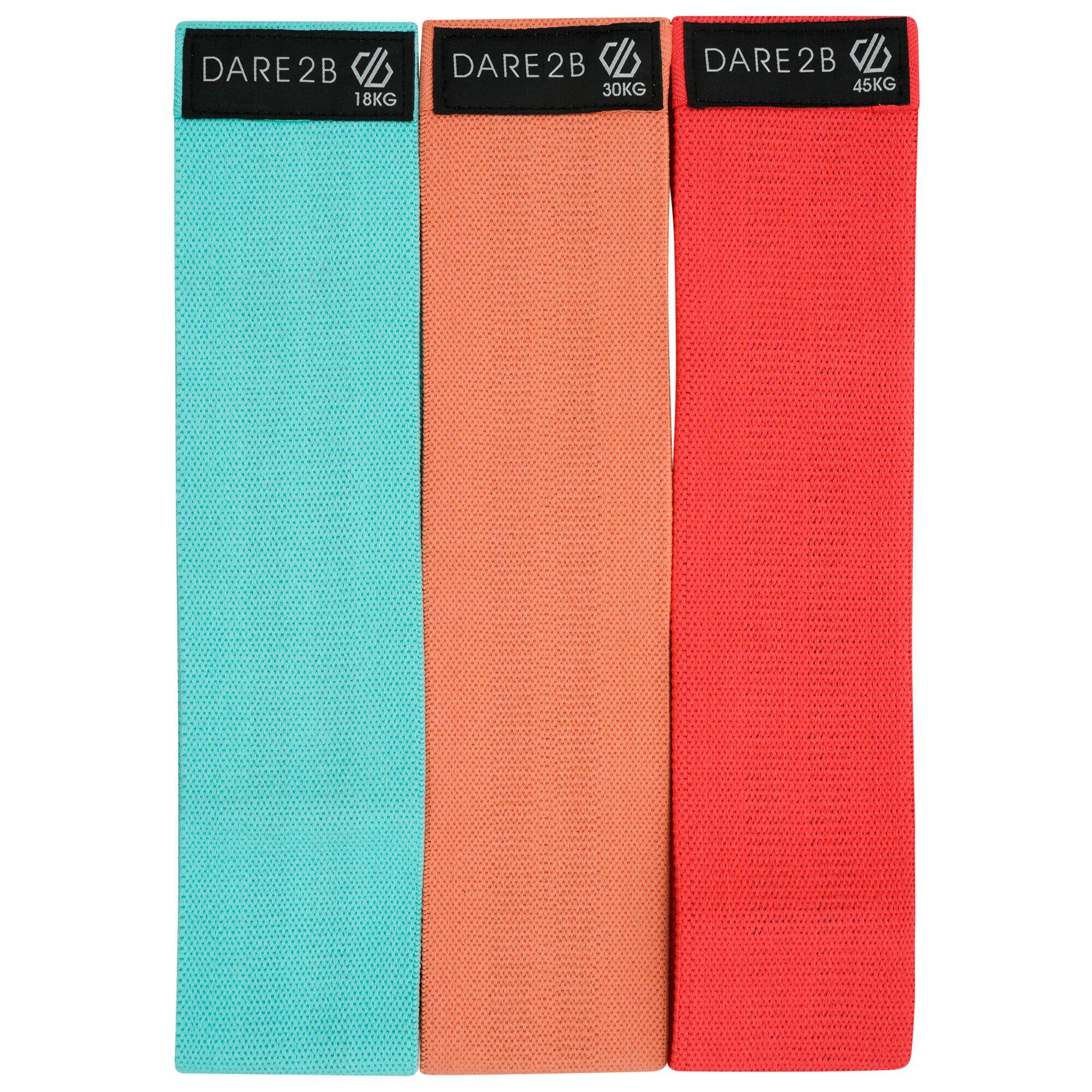 DARE 2B Adults' Yoga Circle Resistance Bands - Multicoloured
