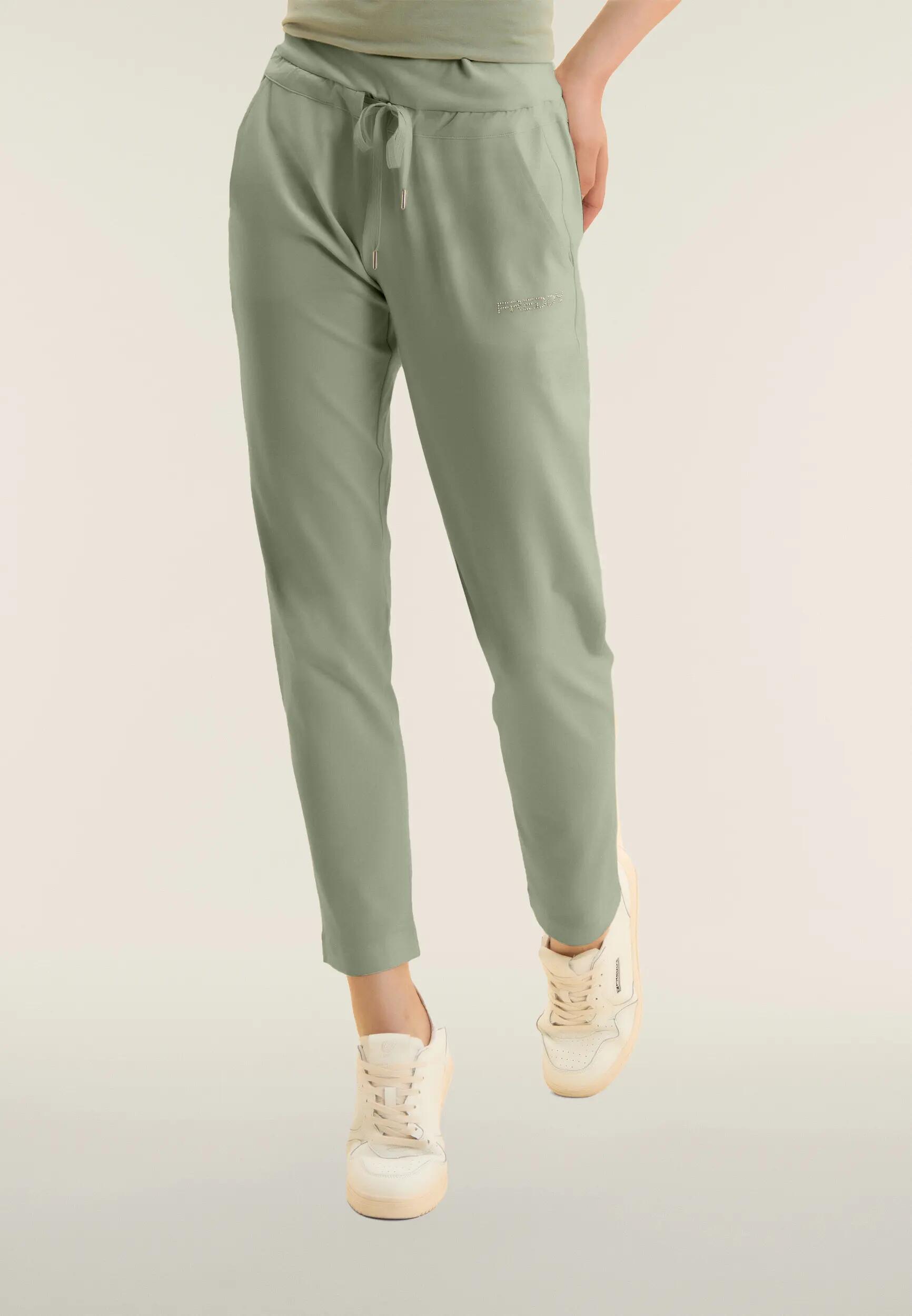 Sportbroek met trekkoord van stretch jersey 2/6