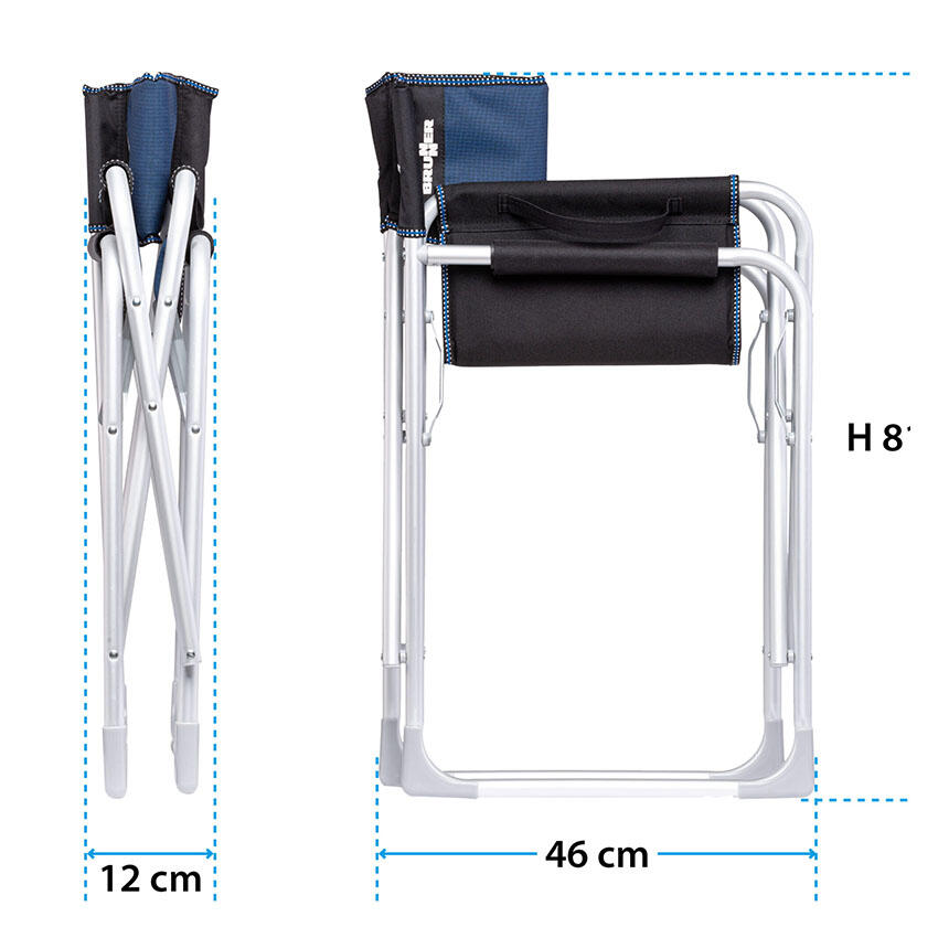 Sedia regista compatta, con solida struttura in alluminio CAPTAIN 5/5