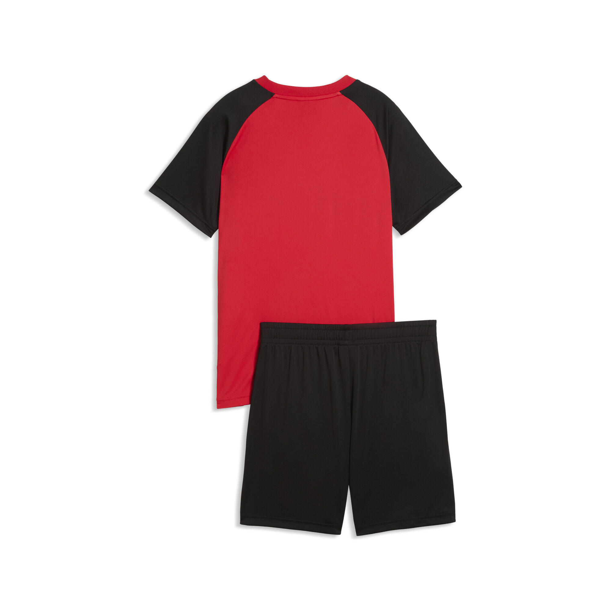 Completo T-shirt e shorts Essentials Poly con logo No. 1 per ragazzi PUMA 5/5