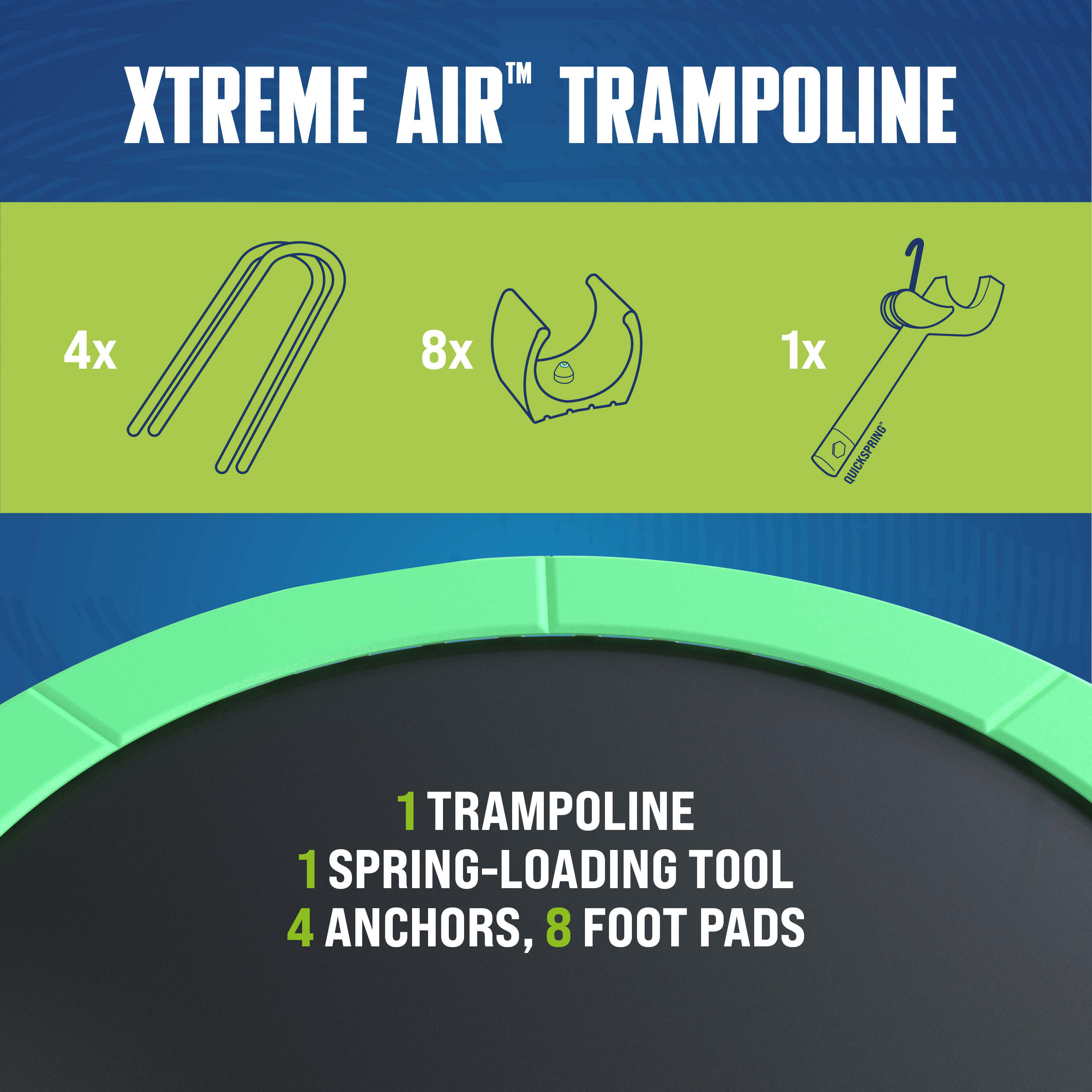 Bestway 59102 Trampolino elastico Xtreme Air da 244 cm 3/7