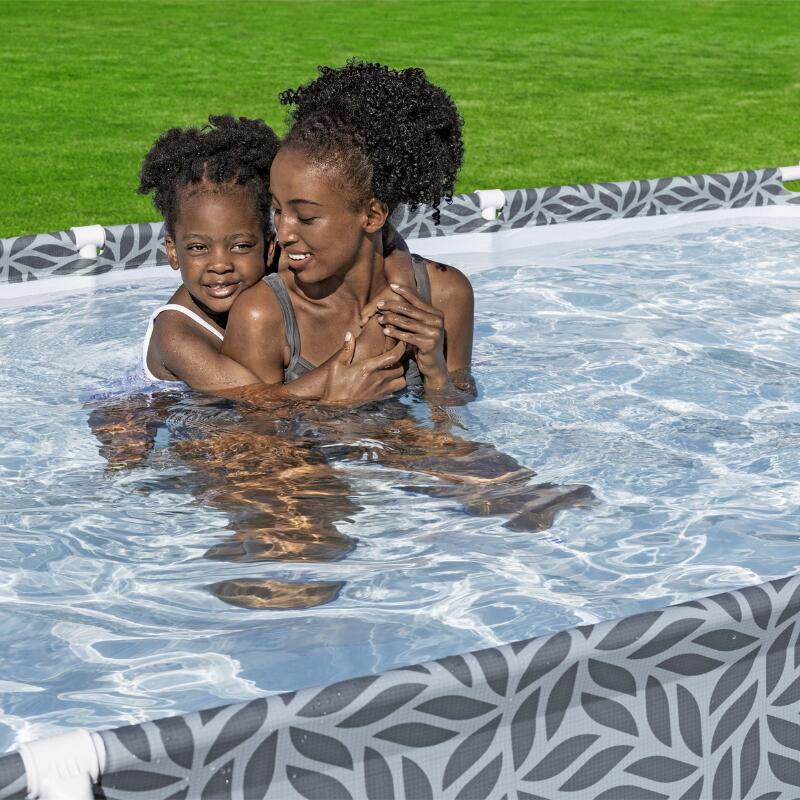 Piscina Gonfiabile Bestway Steel Pro Azzurro 6/7