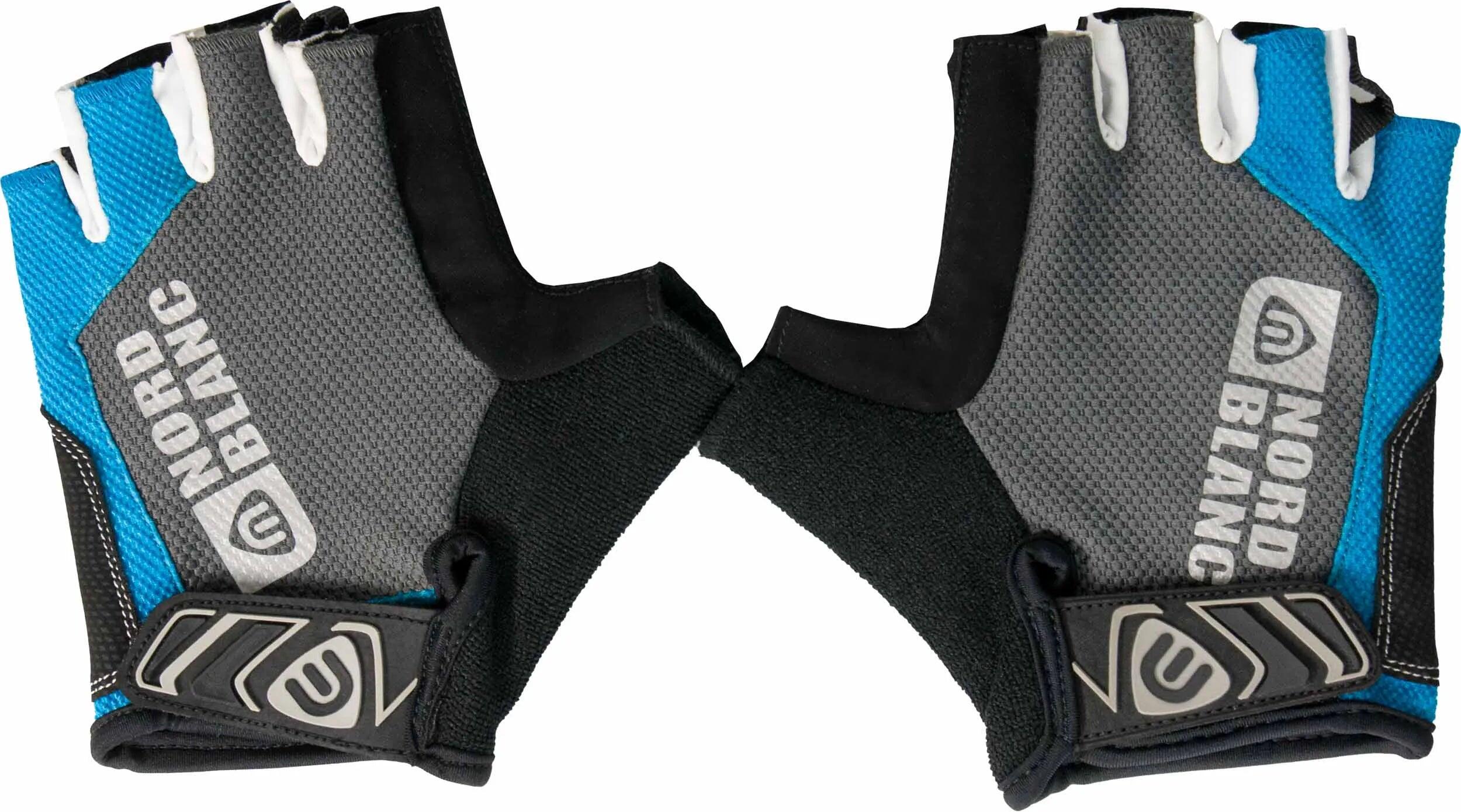 Guantes de ciclismo Nordblanc azul - puño acolchado de gel 2/7