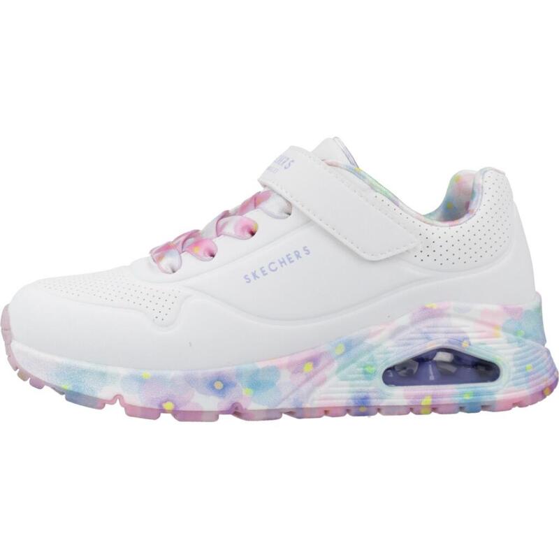 Pantofi sport copii Skechers Uno Gen1 - Fresh Blo, Alb