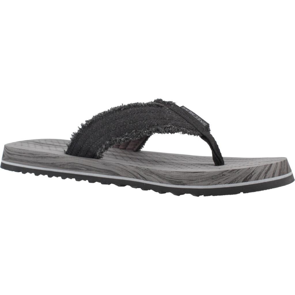 Claquettes Skechers Modèle Tantricfritz Couleur Noir 5/15