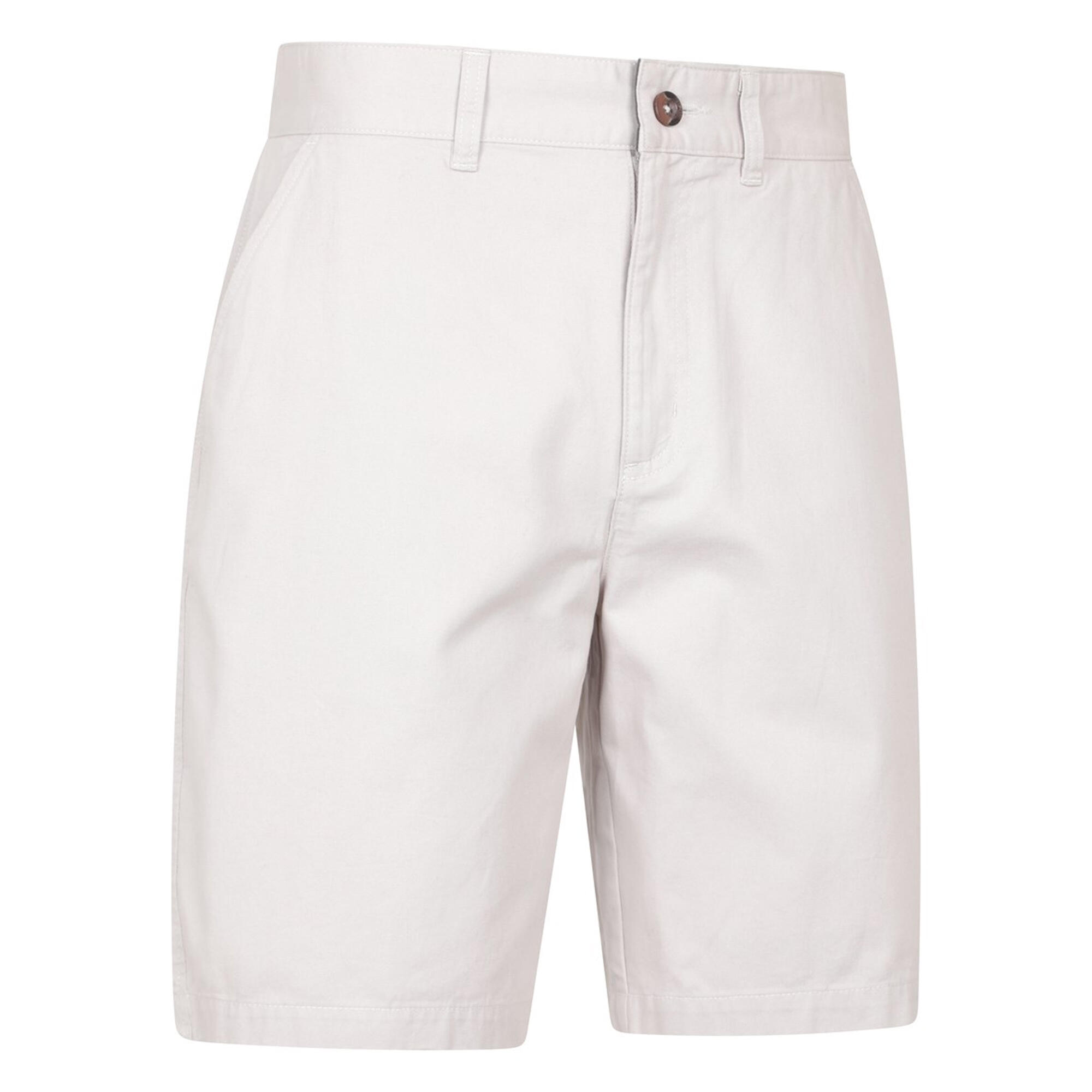 Pantaloncini Chino Uomo Mountain Warehouse Bianco Spento 4/4