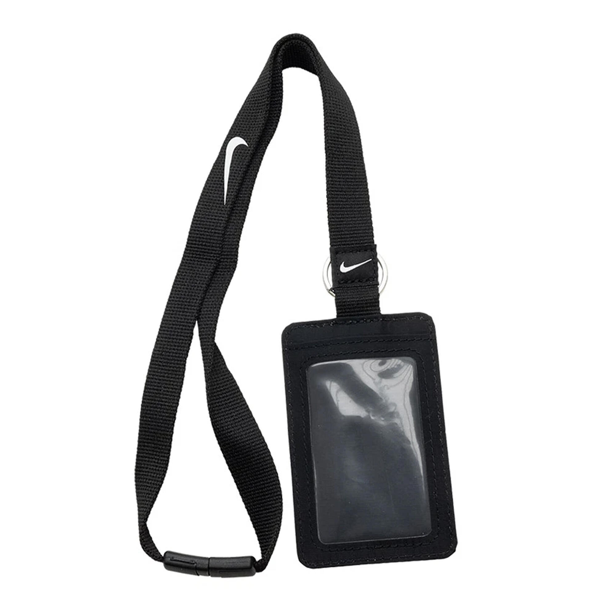 "Essential" Schlüsselband Damen und Herren Schwarz 3/4