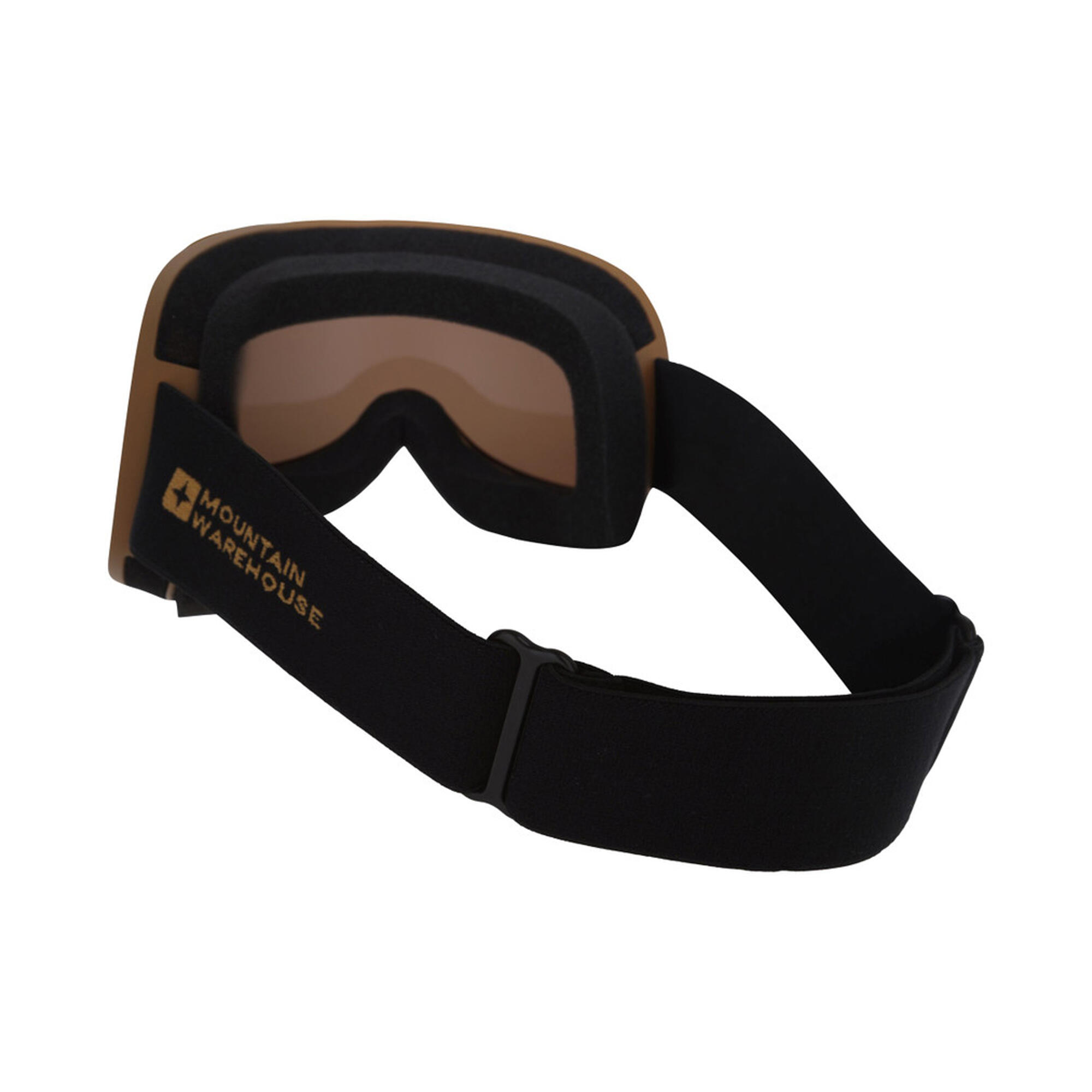 HerrenDamen Unisex Skibrille Damen und Herren Braun 4/4