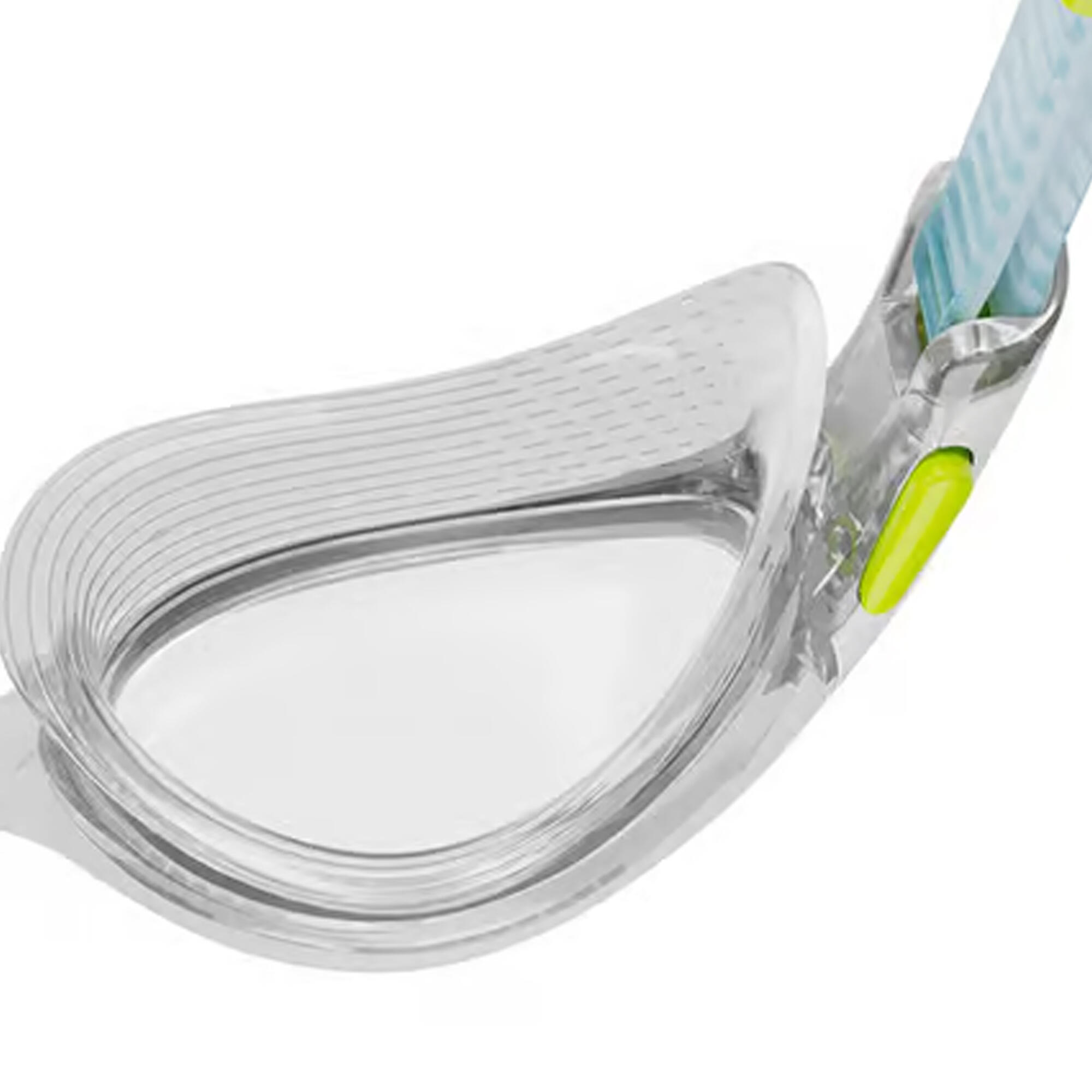 Lunettes De Natation BIOFUSE 2.0 Femme (Transparent / Bleu) 4/4