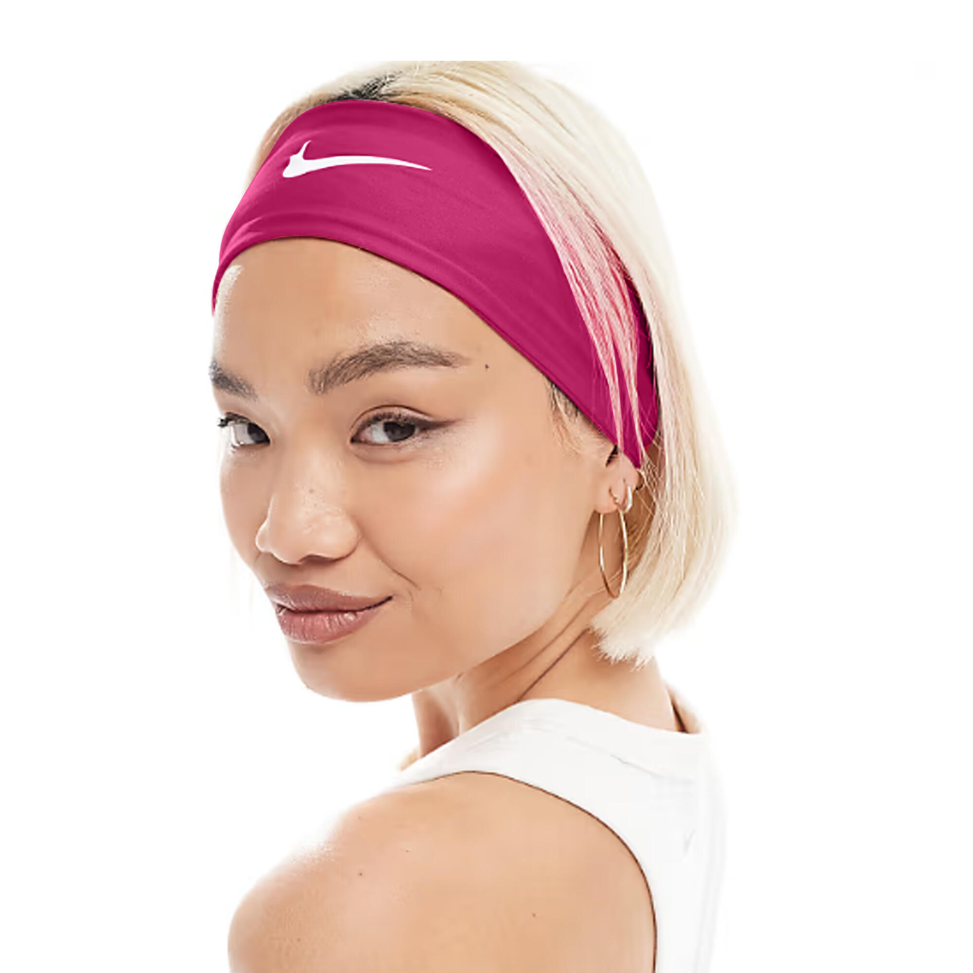 "Fury" Stirnband Damen und Herren Pink 4/4