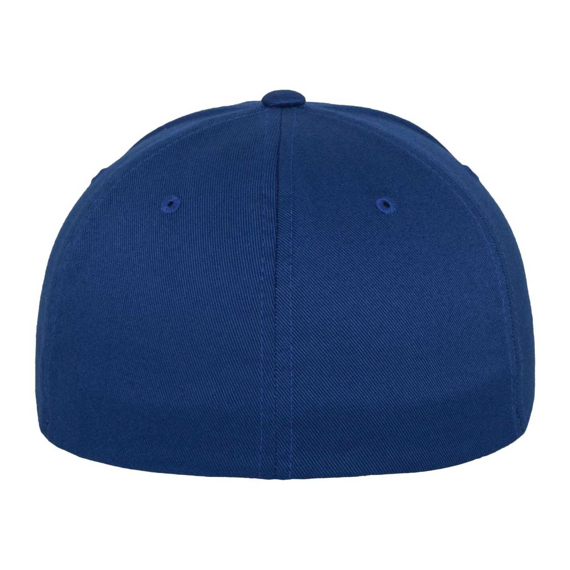 BaseballMütze für HerrenDamen Unisex, Wollig gekämmt Damen und Herren Königsblau 2/4
