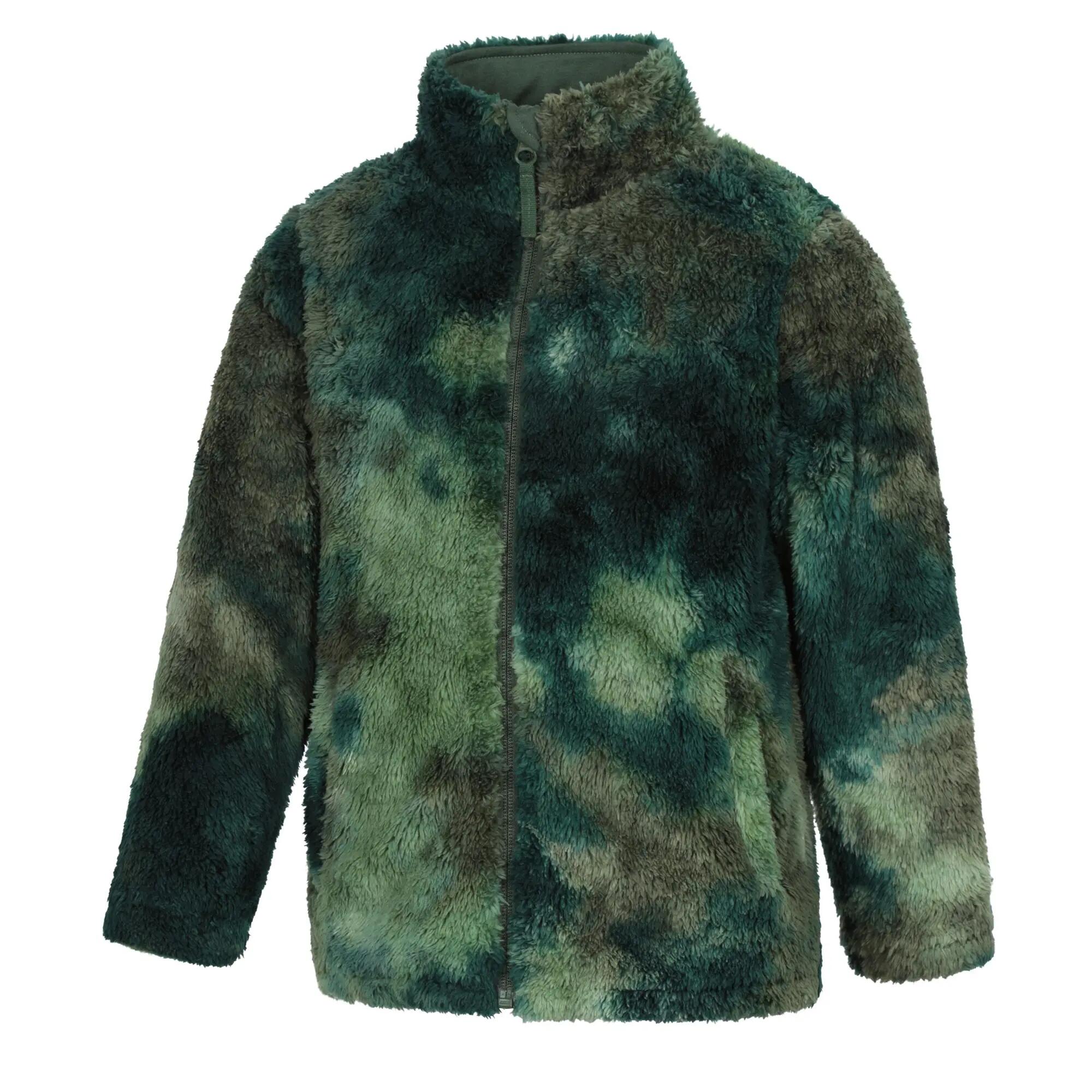 "Cosy" Fleece für Kinder Dunkelgrün 3/4