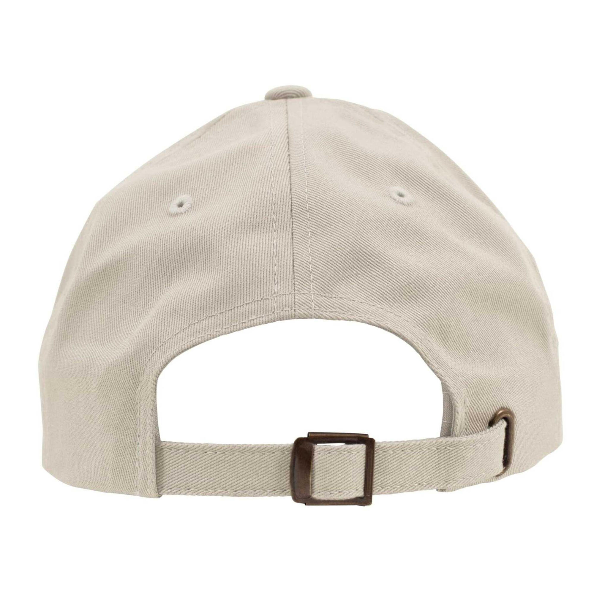 Unisex Adult Cotton Twill Low Profile Cap (Stone) 2/4