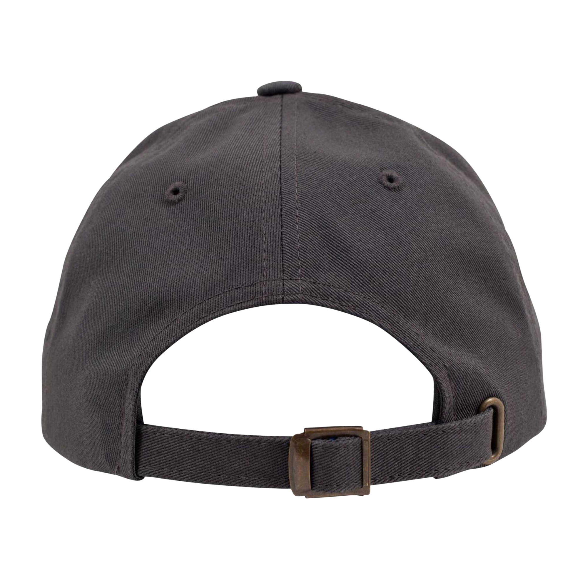 Unisex Adult Cotton Twill Low Profile Cap (Dark Grey) 2/4