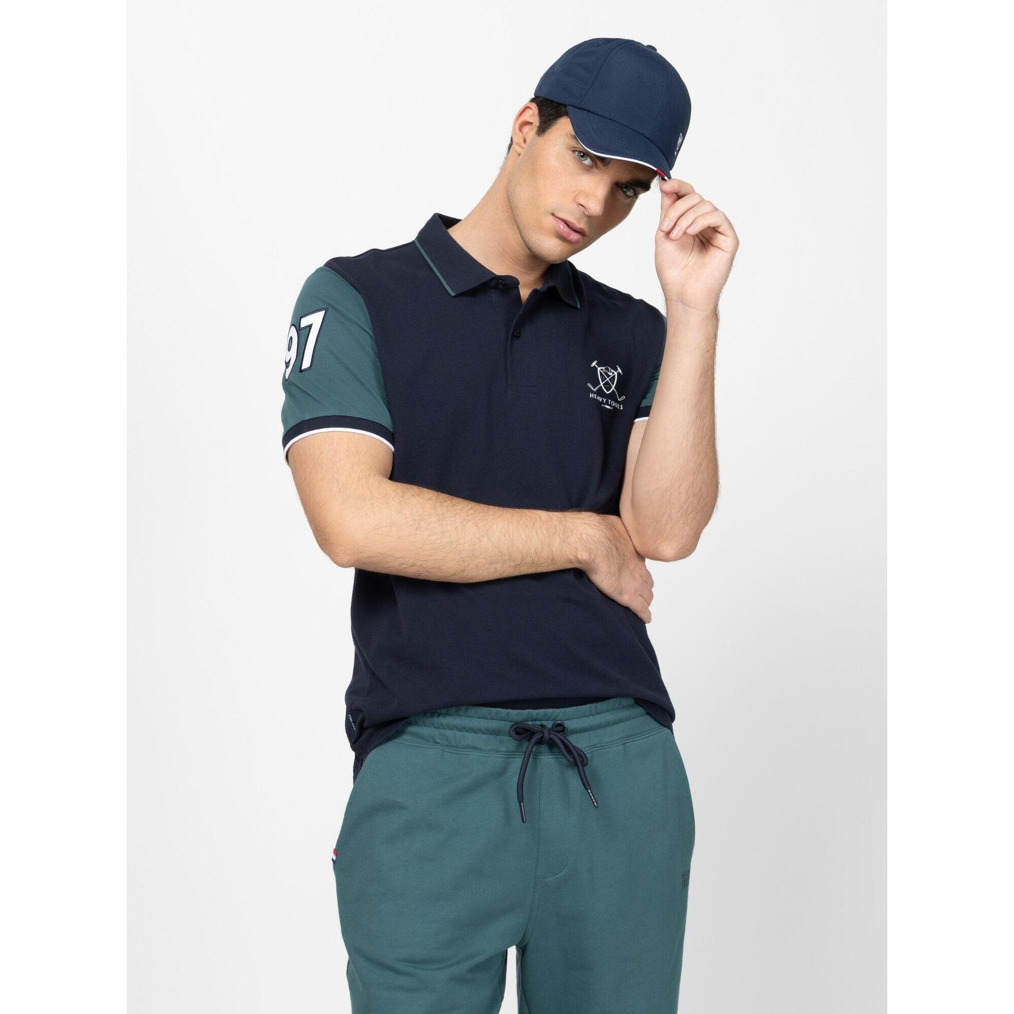 HEAVY TOOLS Pánská polokošile s krátkým rukávem DEMINOS